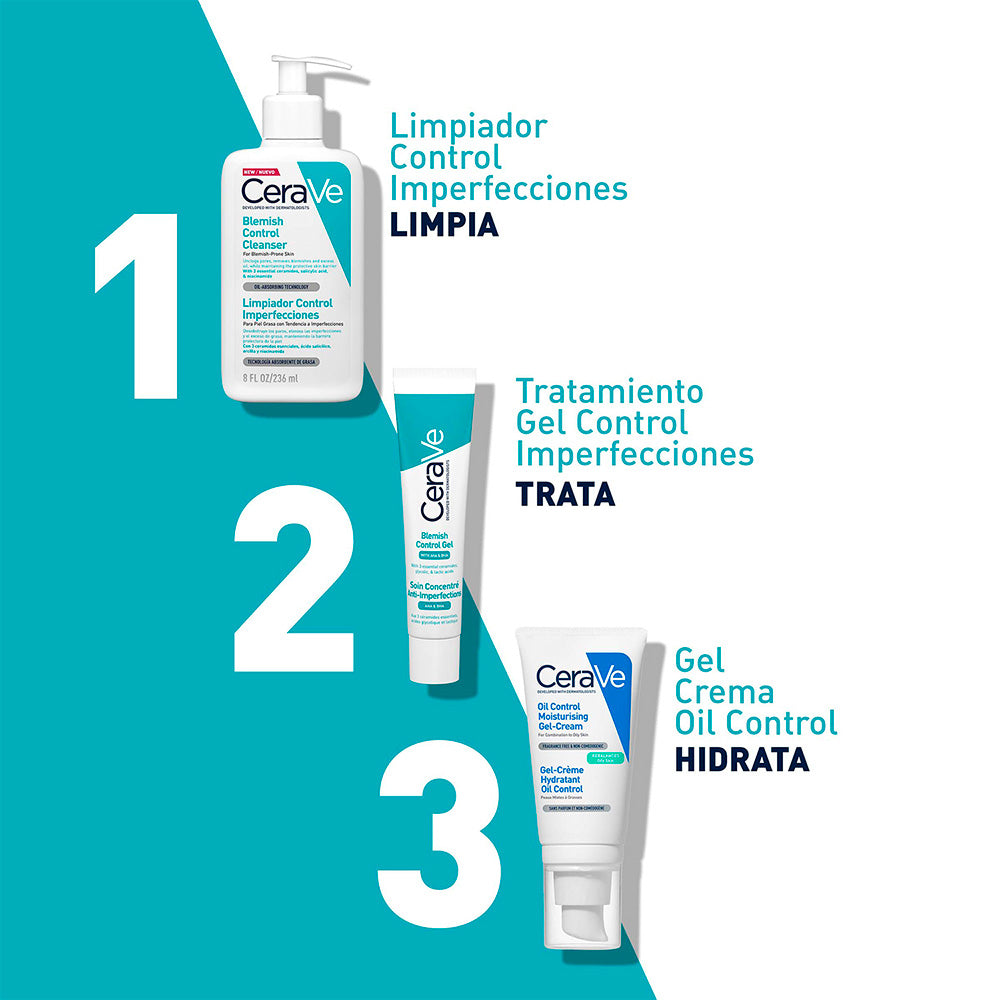 Gel Limpiador Anti-imperfecciones CeraVe Blemish Control