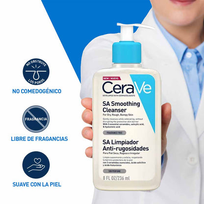 Limpiador Suavizante Anti-rugosidades CeraVe Smoothing Cleanser