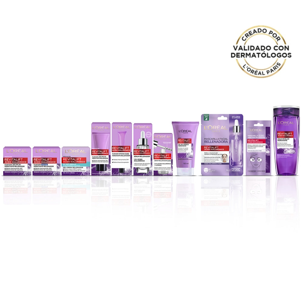 Gel Limpiador L'Oréal Revitalift Ácido Hialurónico
