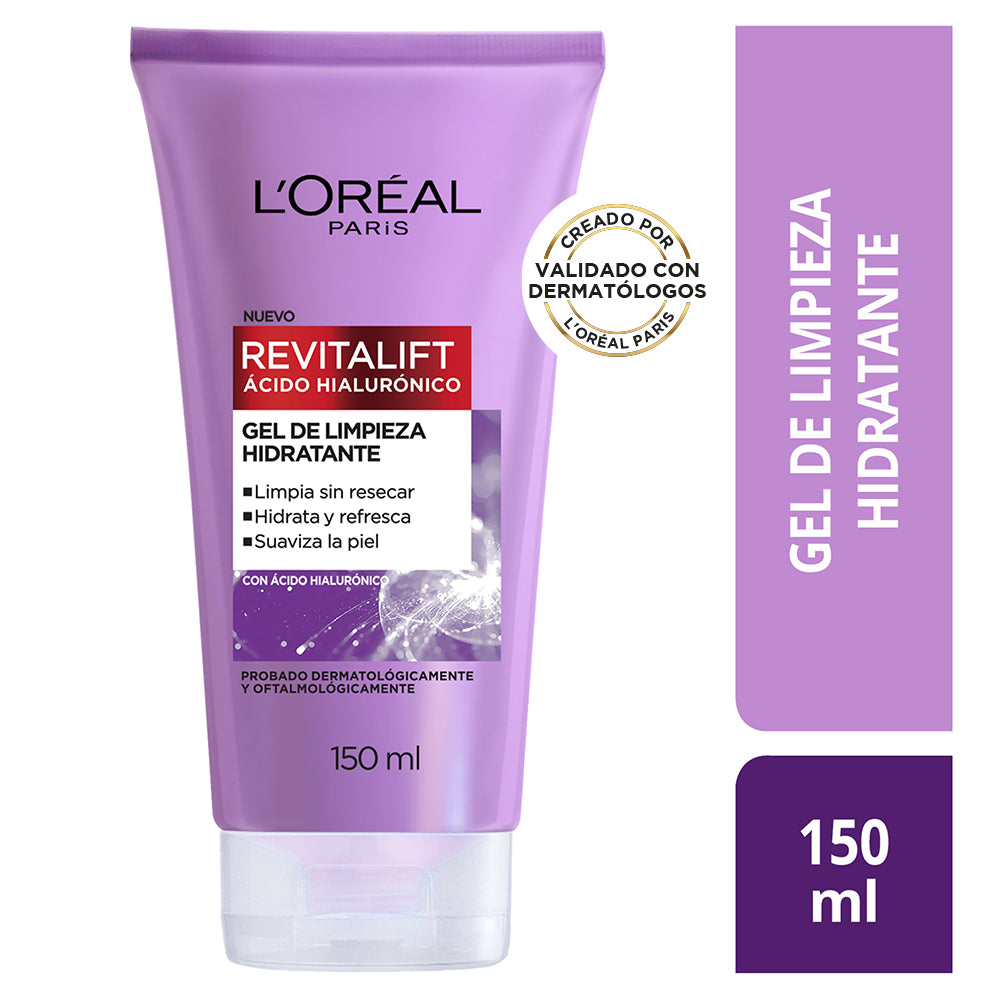 Gel Limpiador L'Oréal Revitalift Ácido Hialurónico