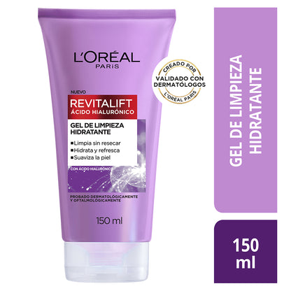 Gel Limpiador L'Oréal Revitalift Ácido Hialurónico