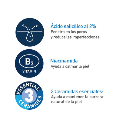 Gel Limpiador Anti-imperfecciones CeraVe Blemish Control